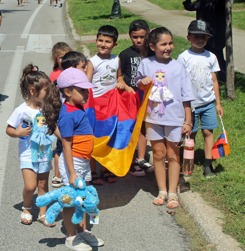 Armenian Cultural Garden in Parade of Flags at One World Day